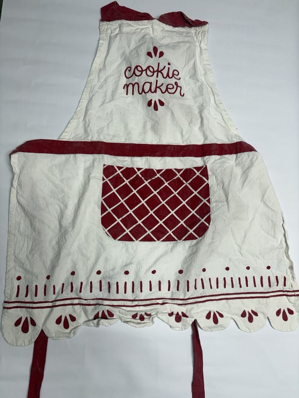 Mom & Daughter Matching Christmas Baking Apron Set Cookie Maker Cookie Taster